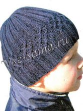 Шапочка для мальчика