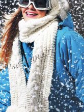 Шапочка и шарф - зимние забавы