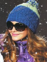 Шапочка с помпоном