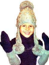 Теплый комплект для девочки