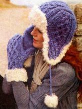 Ушанка и варежки