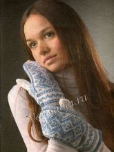 Варежки с Белорусским мотивом