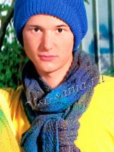 Мужская шапка и эффектный шарф