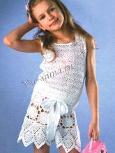 Ажурные шорты и топ, фото