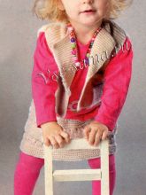 Белый костюм для малышки