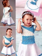 Двухцветная безрукавочка