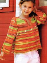 Джемпер - Лисичка