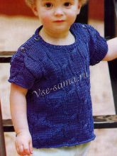 Футболка - яркий василек