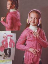 Жакет с капюшоном и сумочка