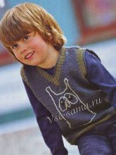 Жилет с совой