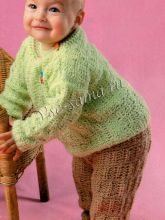 Комплект спицами для мальчика