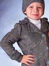 Комплект: пиджак и шапочка