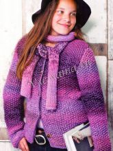 Комплект в сиреневых тонах