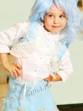 Костюм Мальвины спицами