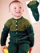 Костюм с косами