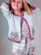 Костюм с сердечками