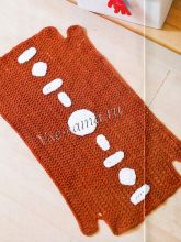 Коврик крючком Лезвие