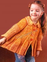 Меланжевый жакет из мохера