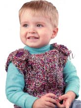 Меланжевый жилет мальчугану