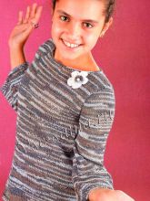 Пестрый пуловерчик