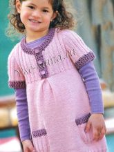 Платье-туника с кармашками