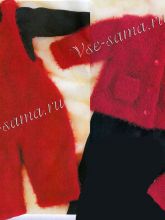 Полукомбинезон, жакет и шапочка спицами