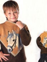 Пуловер Моя лошадка