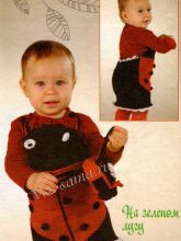 Сарафан Божья коровка