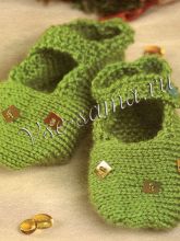 Тапочки с пайетками