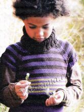 Туника с высокими теплыми воротниками