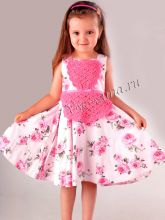 Вязаная отделка платья