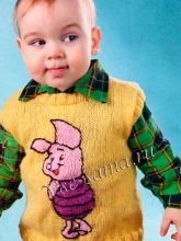 Жилет с пятачком