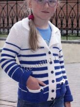 Жакет для девочки