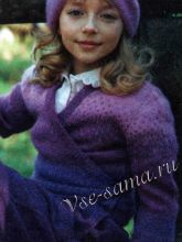 Жакет и чалма для девочки