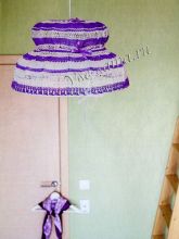 Абажур сирень, фото