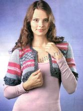 Болеро в полоску