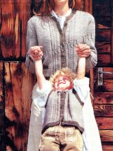 Детская безрукавка и женский жакет - Вместе веселей