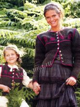 Детский жилет и женский жакет - Лесная чаровница