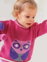 Джемпер - сова, фото