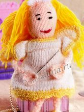 Фея - игрушка спицами