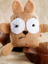 Глазастик - игрушка спицами