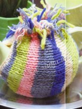 Грелка на чайник спицами