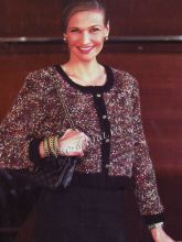 Жакет в стиле Шанель