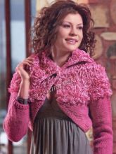 Жакет ярко-розовый