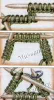 Как замкнуть вязание