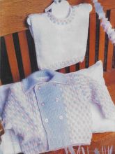 Кофточка и жилет