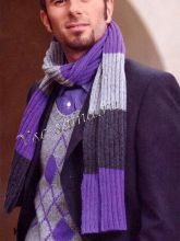 Мужской жилет и шарф