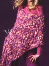 Пончо меланж