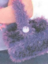 Пушистая сумочка