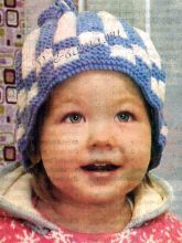 Шапочка в клеточку-полосочку